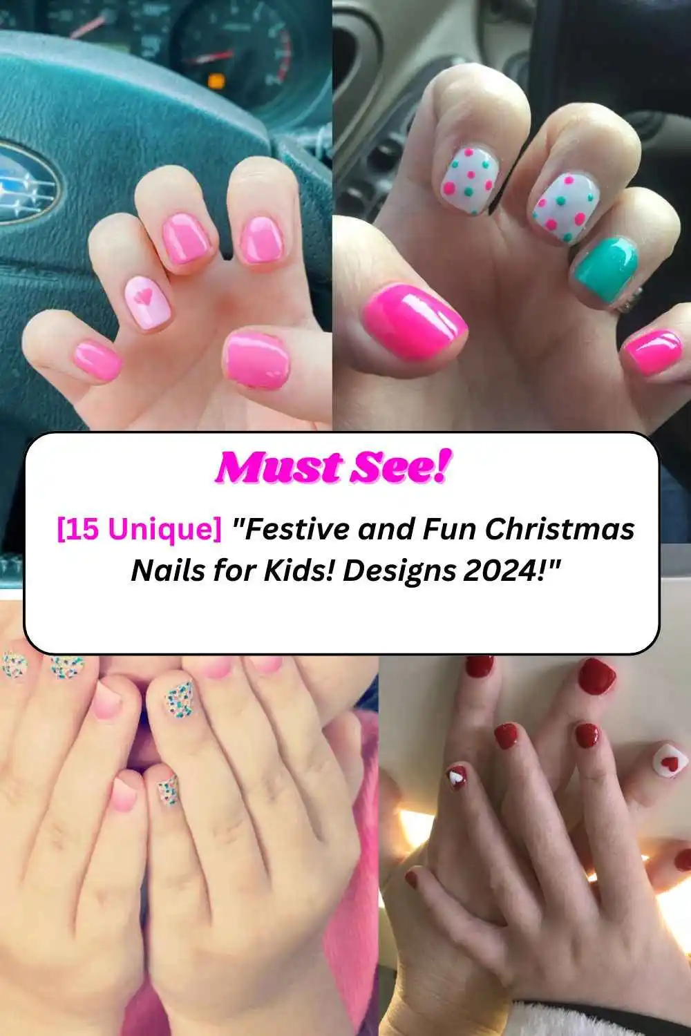christmas nails kids